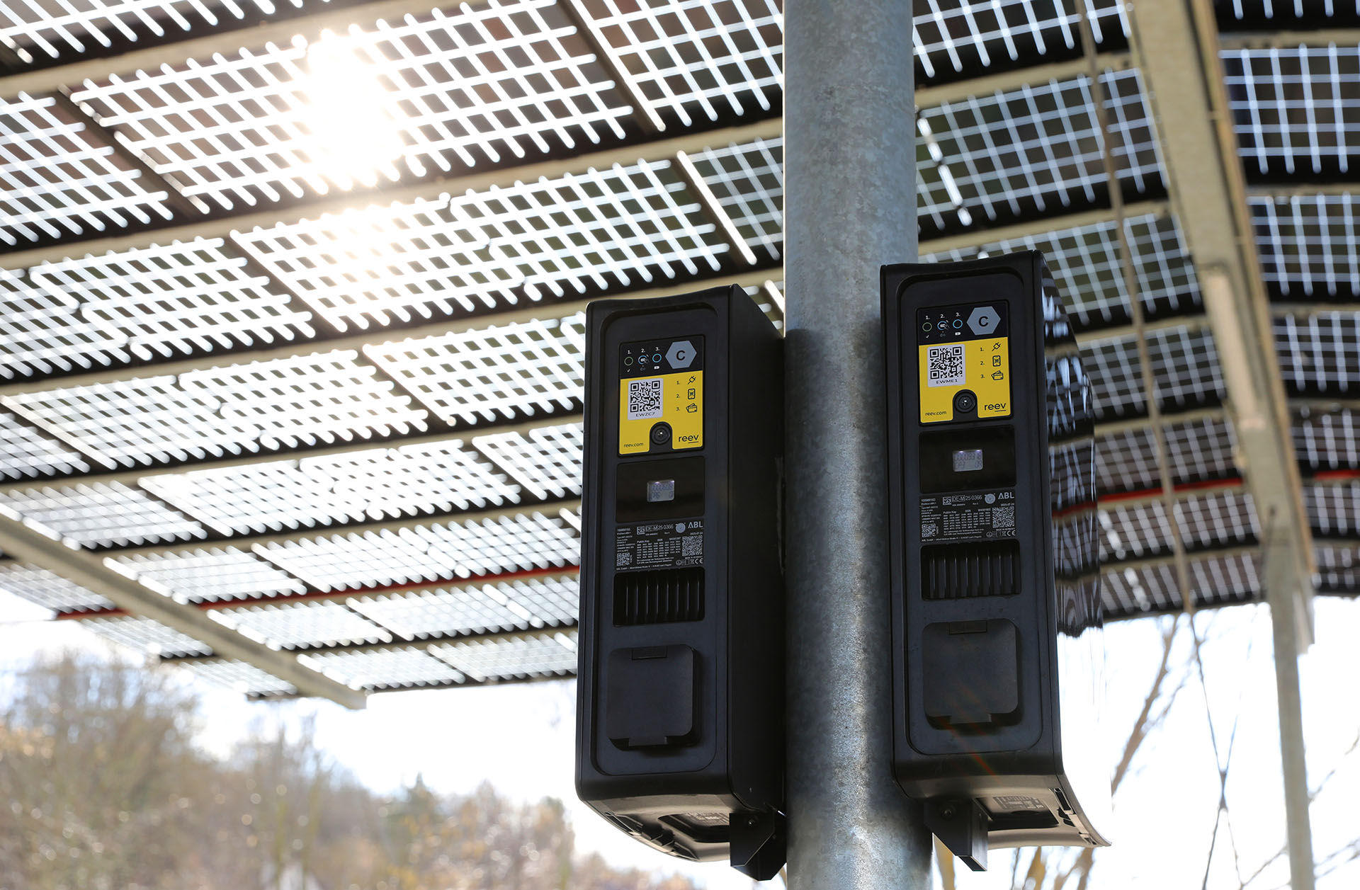 Stadtwerke Tauberfranken, Bad Mergentheim, PV Parkplatzüberdachung